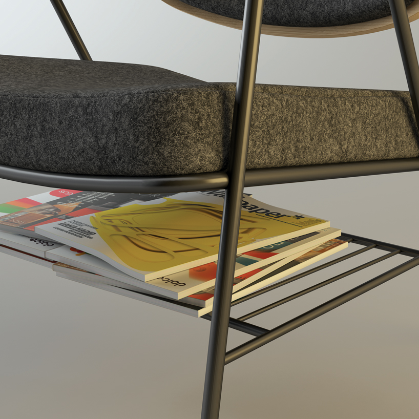 oliver hrubiak: finn lounge chair