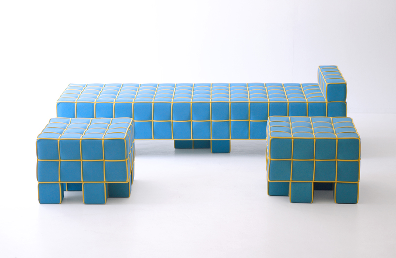 grid sofa by kim hyunjoo