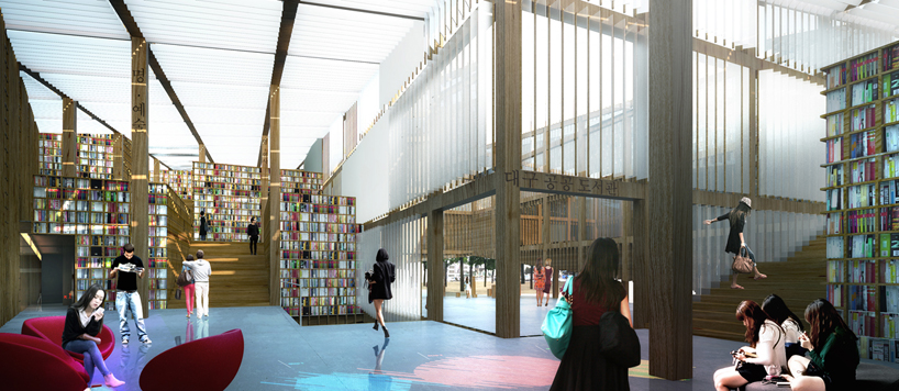 daegu gosan public library by menomenopiu architects