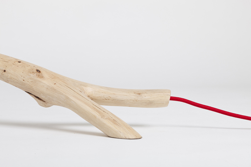 bicho: reclaimed branch lighting by martinho pita