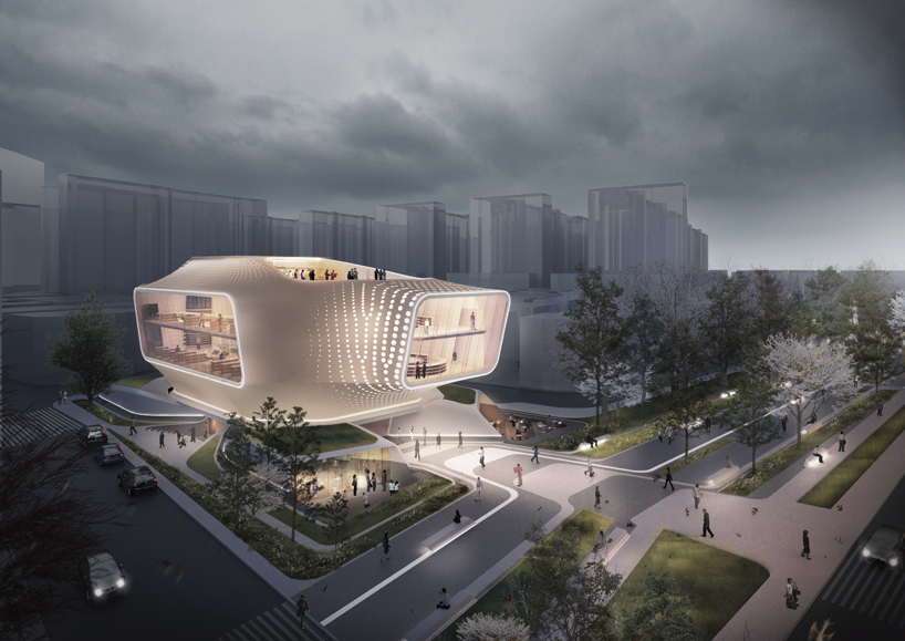 daegu gosan public library by dia studio