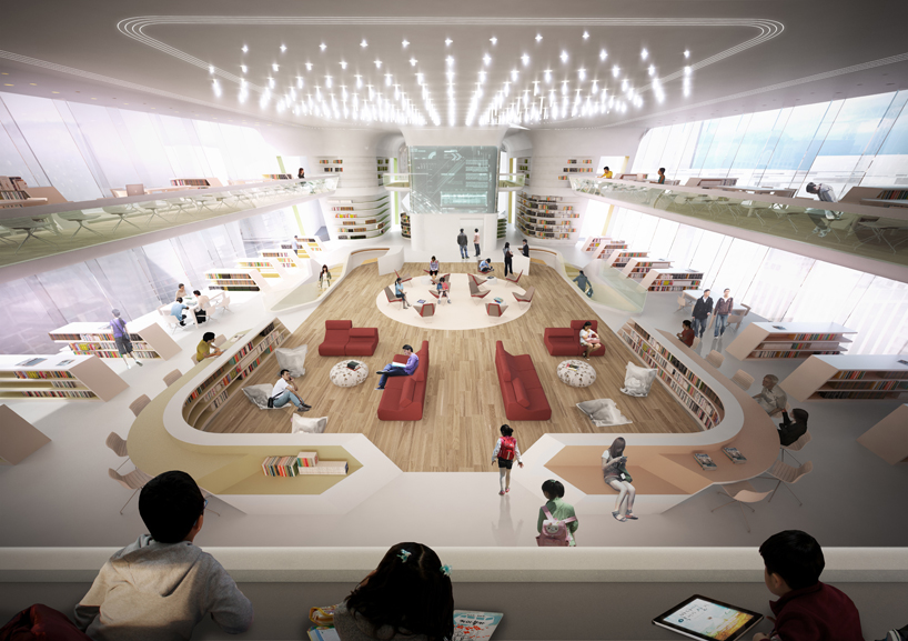 daegu gosan public library by dia studio