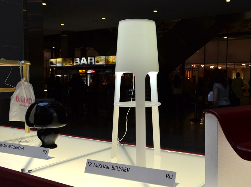 mikhail belyaev + karat: medusa bedside lamp