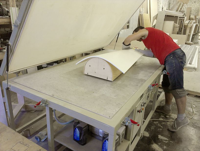 mikhail belyaev + karat: medusa bedside lamp