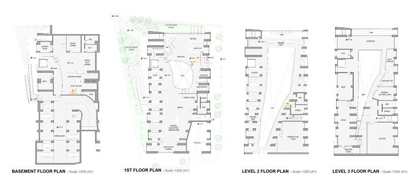 theeAe: G_library design competition, south korea