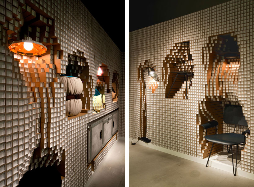 yoshimasa tsutsumi: digit diesel shibuya store installation