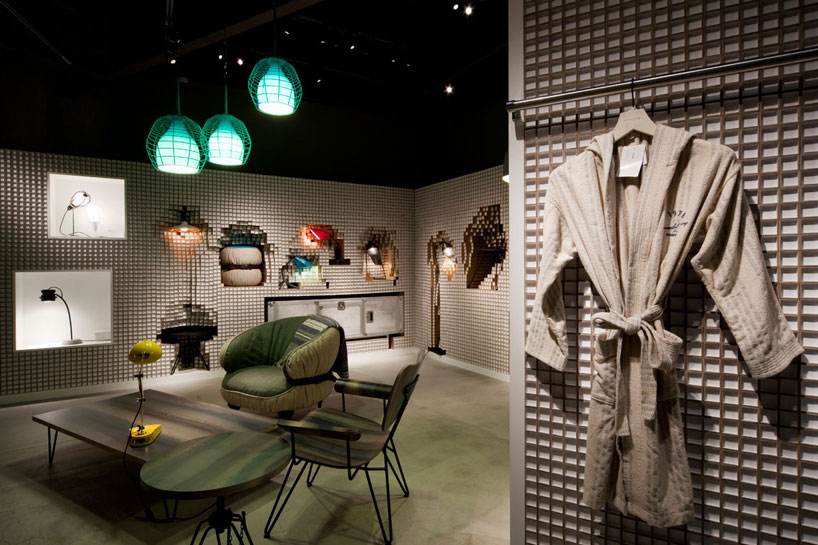 yoshimasa tsutsumi: digit diesel shibuya store installation