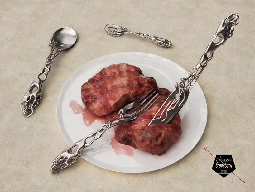 eragatory cutlery set by isaie bloch