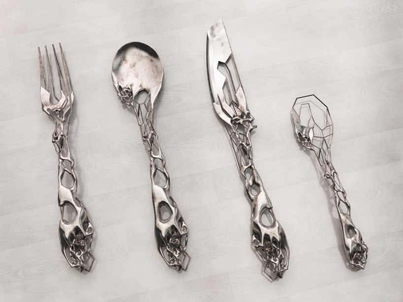 eragatory cutlery set by isaie bloch