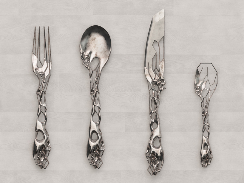 eragatory cutlery set by isaie bloch