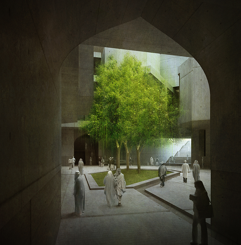 matteo cainer's timeless cube: national museum of afghanistan