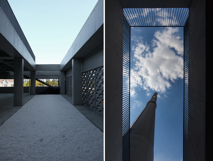 insertion below chimney by original design studio