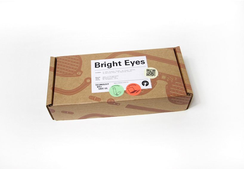 DIY LED glasses   the bright eyes kit by technology will save us