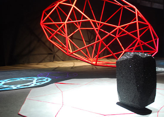 swarovski crystal palace 'osmosis' by arik levy at milan design week 09