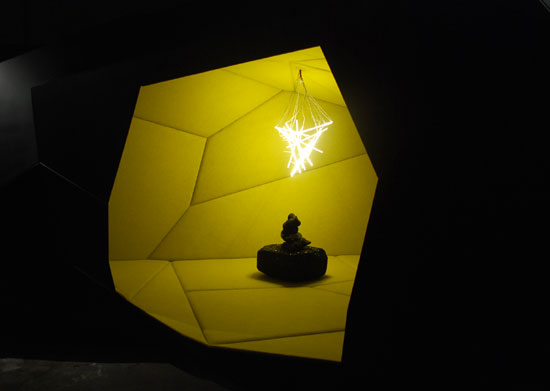 swarovski crystal palace 'osmosis' by arik levy at milan design week 09