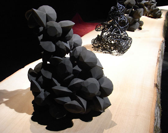 swarovski crystal palace 'osmosis' by arik levy at milan design week 09