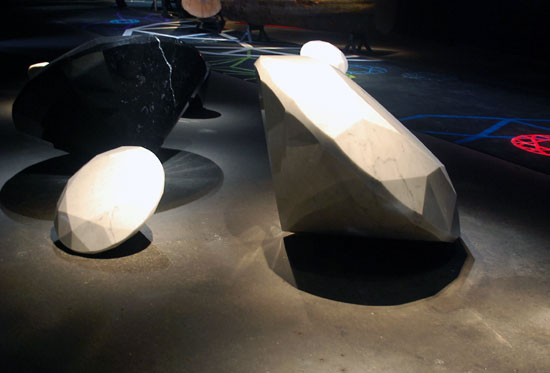 swarovski crystal palace 'osmosis' by arik levy at milan design week 09