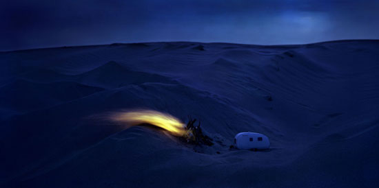 thomas wrede 'real landscape' exhibition at gallery f5.6, munich