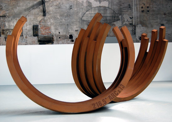 bernar venet: 'the arc hypothesis'