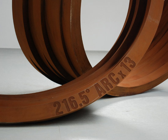 bernar venet: 'the arc hypothesis'