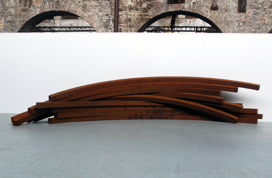 bernar venet: 'the arc hypothesis'