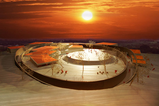 unitydesign, starburstar and asa: necklace   'exploratory science museum of unicamp'