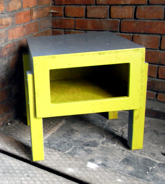 formfjord: 'piggy' stool at DMY berlin design festival 09