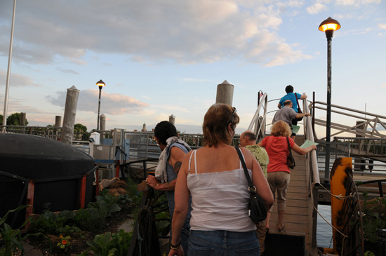 'waterpod' docks in new york