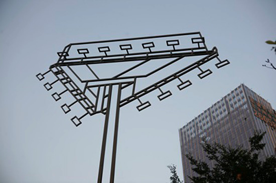 BAU brearley + borysevicz billboard rebuilding