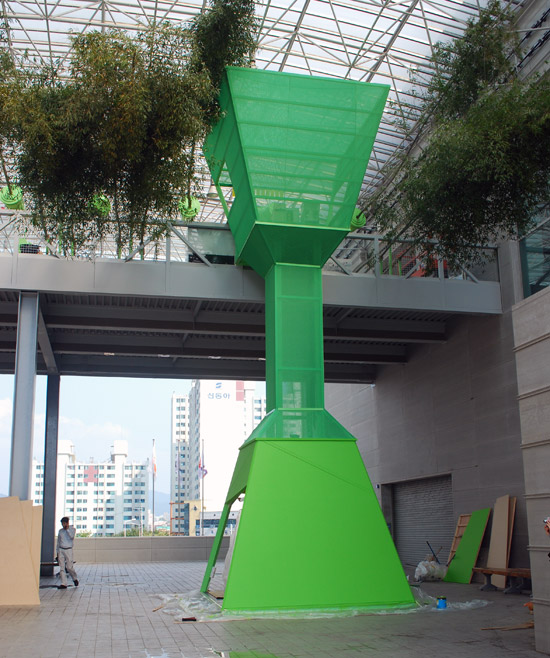 totem kiosks by motoelastico + parang