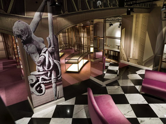 prada contemporary store in paris