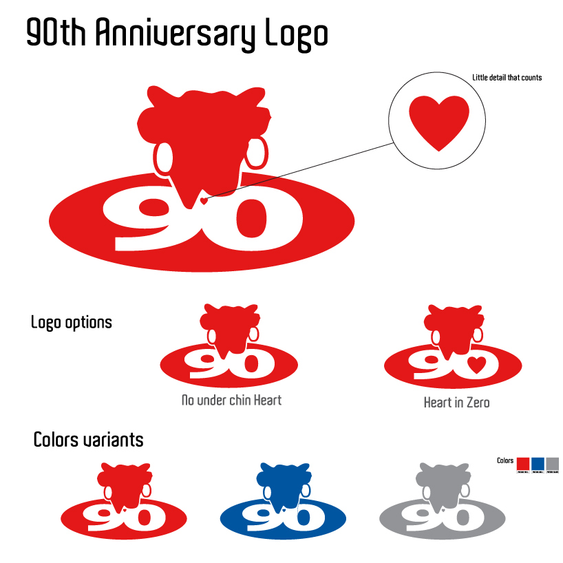 LVRQ 90th BD _ The Event identity_ Logo, Dev, Bags, Tshirts ..