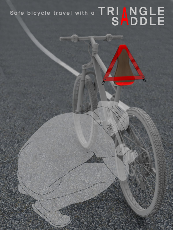 triangle saddle