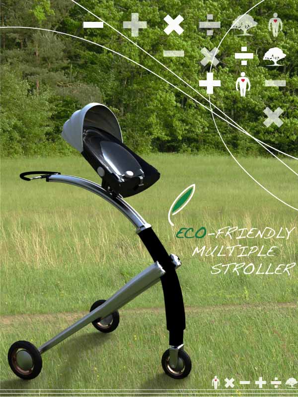 eco friendly multiple stroller