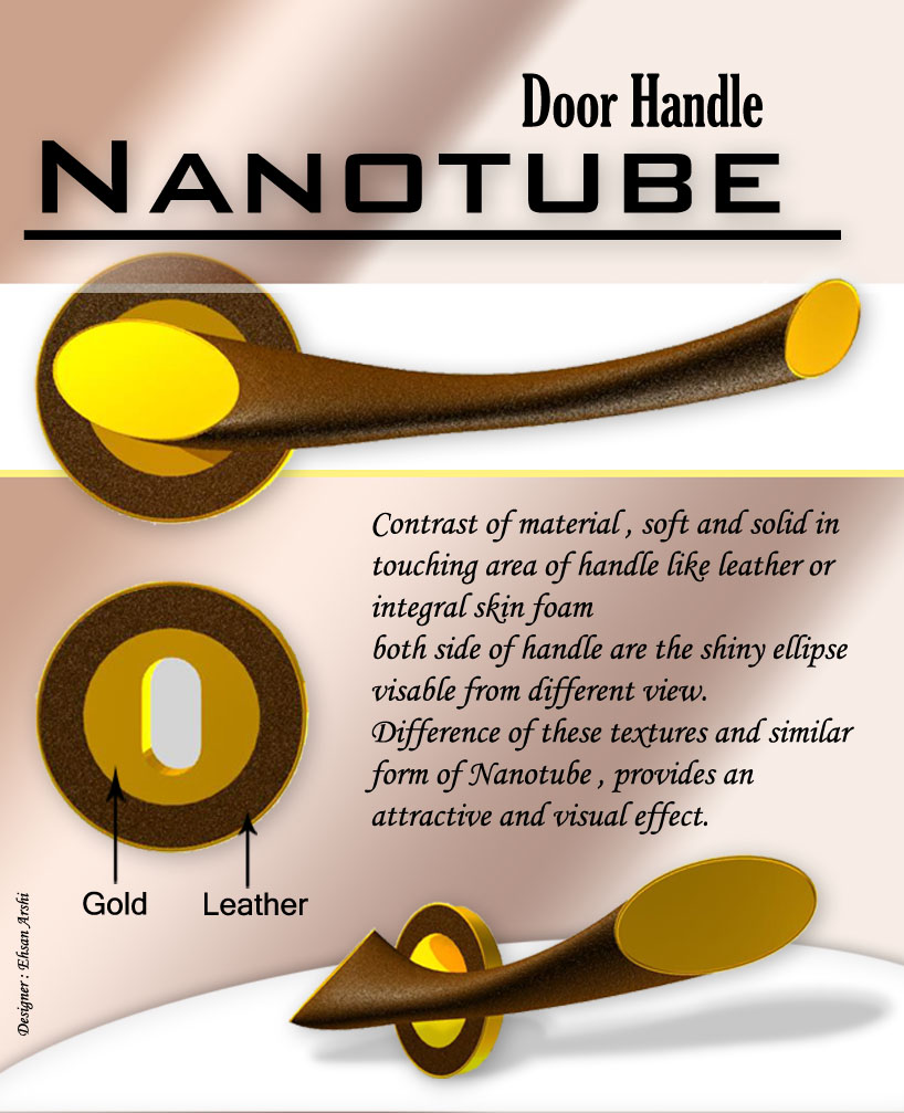 Nanotube Door Handle