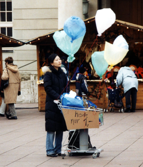 flying rubbish