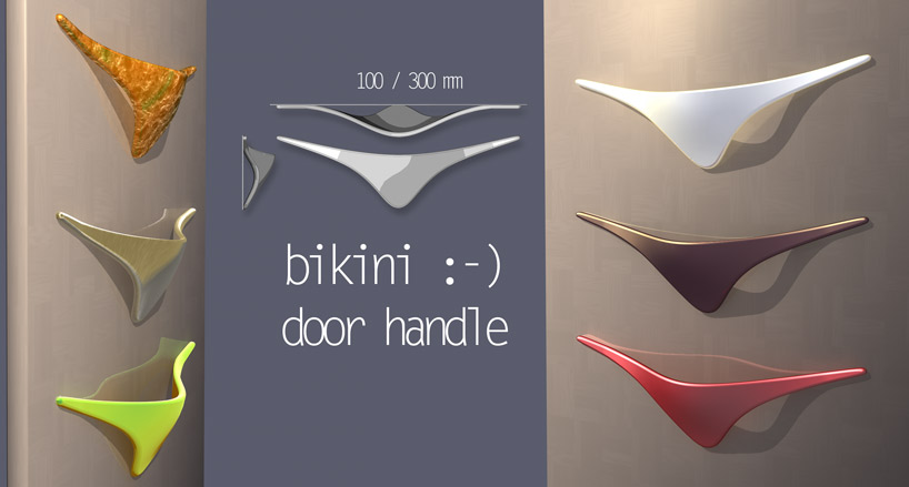 bikini : ) door handle