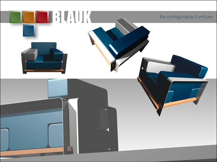 the blauk chair