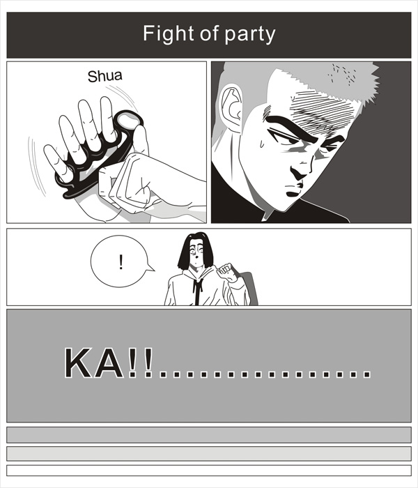 fight of party