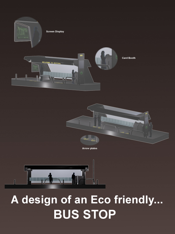 a modular bus stop