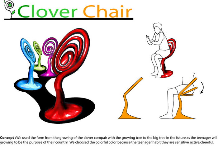 clover chair