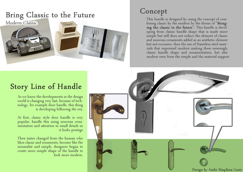 Bring Classic to the Future ( Modern Classic Handle)