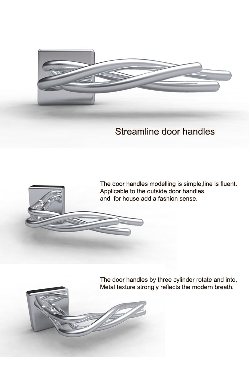 Streamline door handles