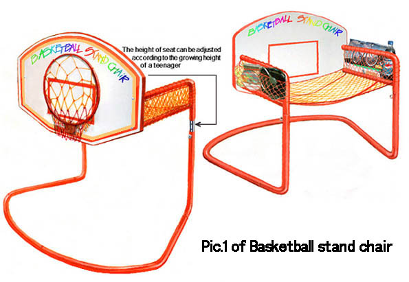 basketball stand chair