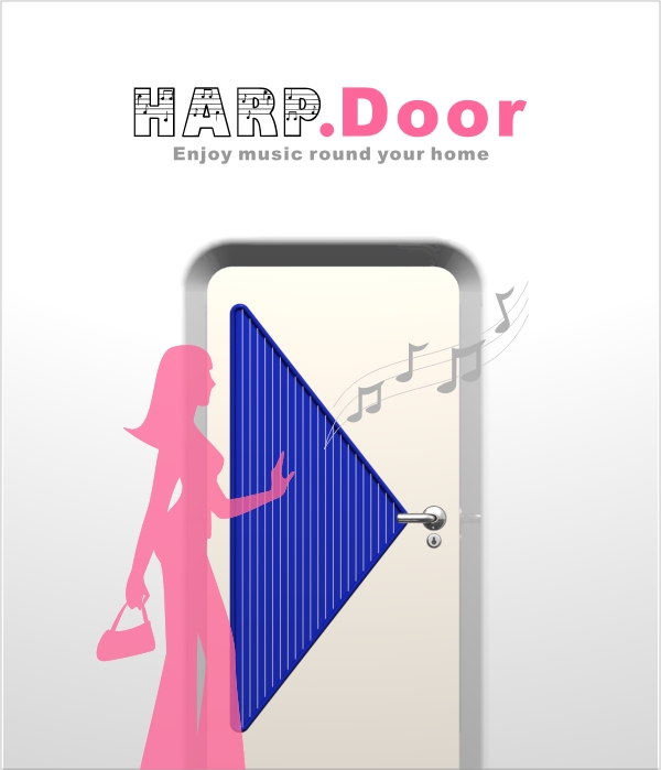 harp door