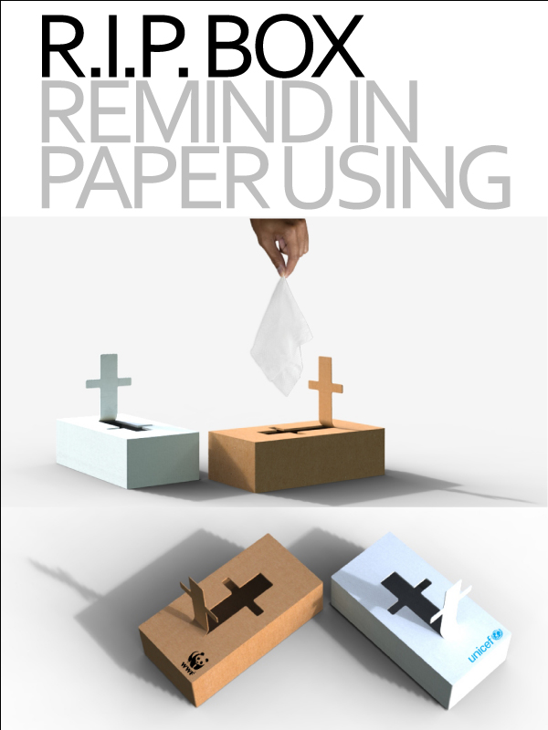 RIP tissue paper box