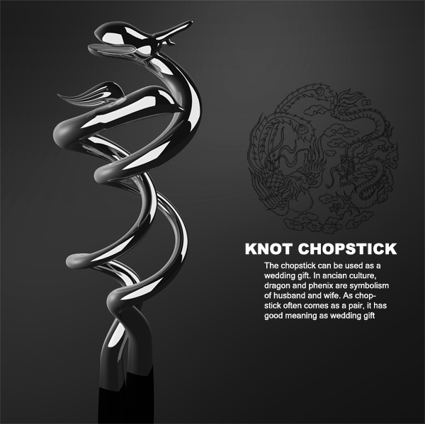 knot chopstick
