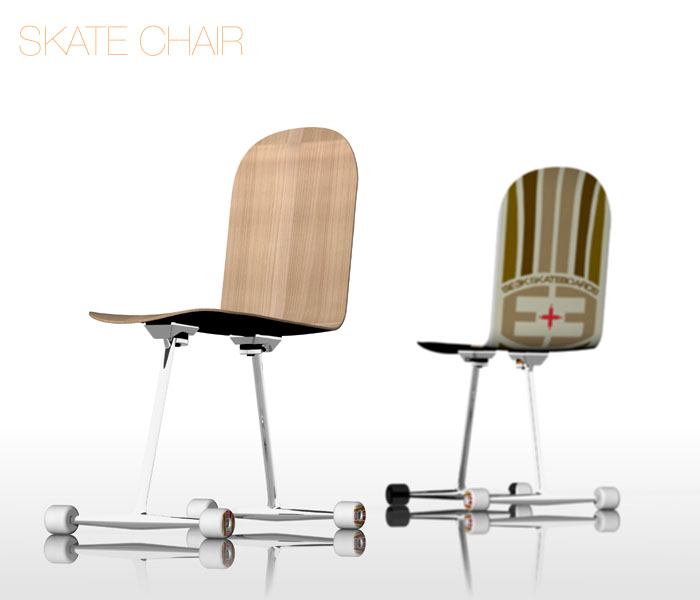 skate chair