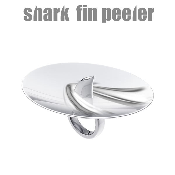 shark fin peeler