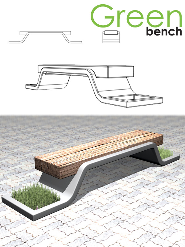 green bench